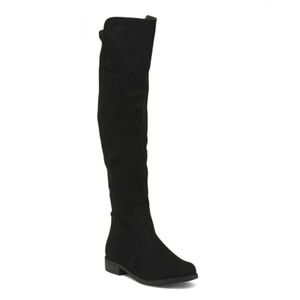 Unisa Black Over the Knee Boots